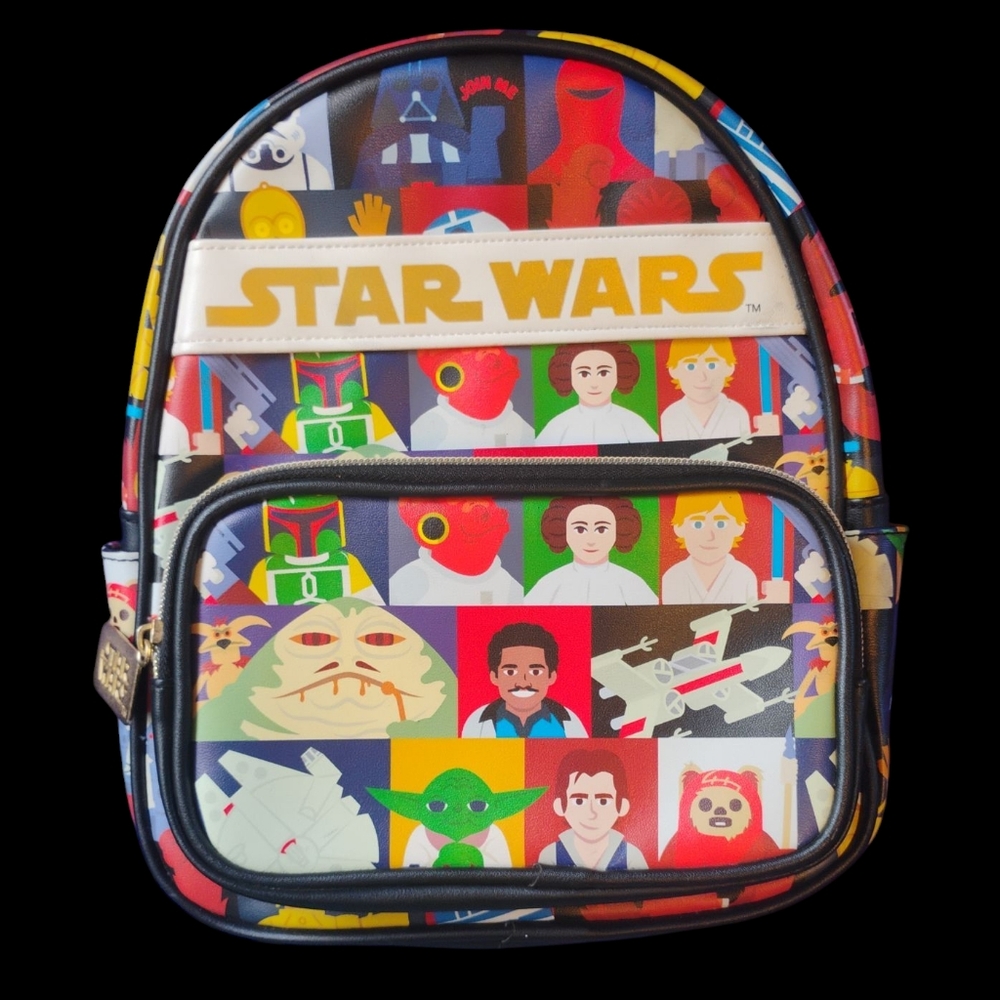Star Wars Character Print Backpack